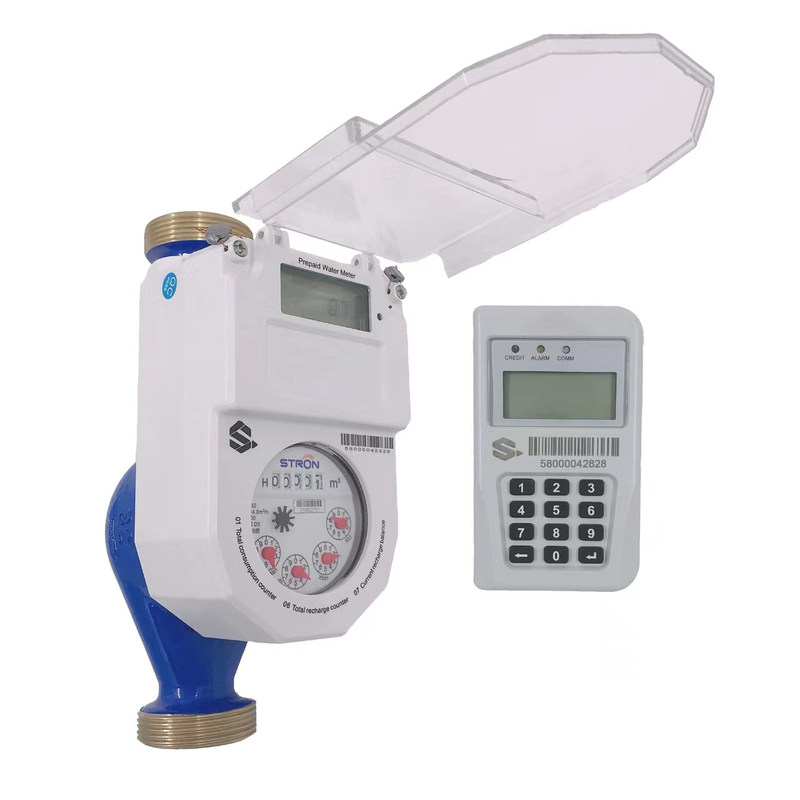 Meteran Air Elektronik Cerdas Prabayar / Pascabayar Dengan Katup Tidak Kembali