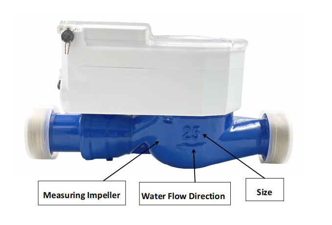 Meter Air Dingin 0-40 C STS Meter Air Cerdas Standar dengan baut penghubung 4-M16/8-M16/8-M16/8-M20