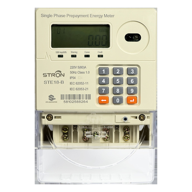 2025 Jenis Baru STS Single Phase Dengan Smart Prepaid Meter Keypad