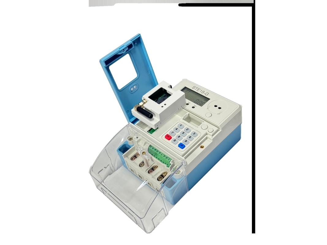 Meter Listrik Prabayar Cerdas Business Pemberdayaan dengan Manajemen Energi Cerdas GPRS STS Meter Prabayar Pembayaran Seluler Cerdas Fase Tunggal Dengan Teknologi Seluler Lanjutan