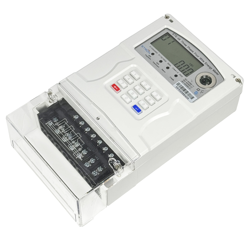 Meter Listrik Prabayar Cerdas Reaktivitas Kelas 2.0 dengan Arus Dasar 10A dan Konstanta Energi Aktif 400imp/kWh