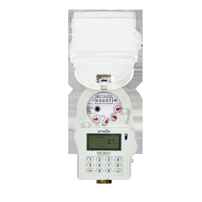 Klep-dikendalikan Wireless Remote Reading Smart Meter Air Personalisasi untuk ODM OEM dan Anti-tamper Keuntungan