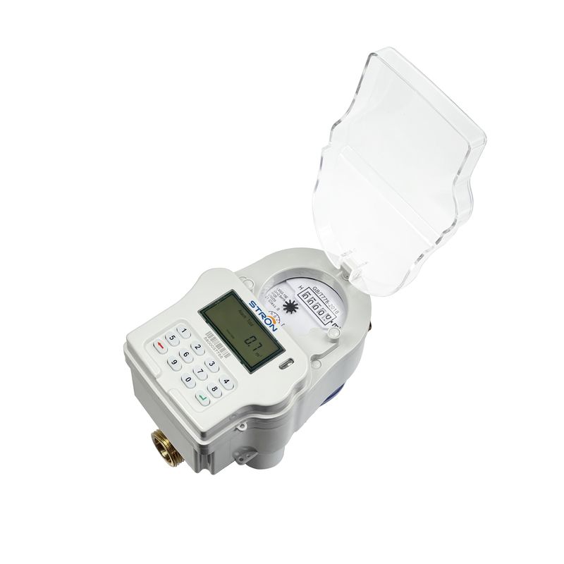 Klep-dikendalikan Wireless Remote Reading Smart Meter Air Personalisasi untuk ODM OEM dan Anti-tamper Keuntungan
