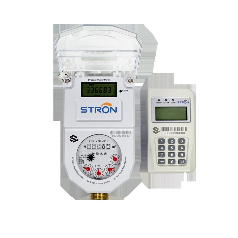 STS Smart Prepaid Water Meter with STW36-B Material 0-99999 Measurement Range and 16MPA Water Pressure