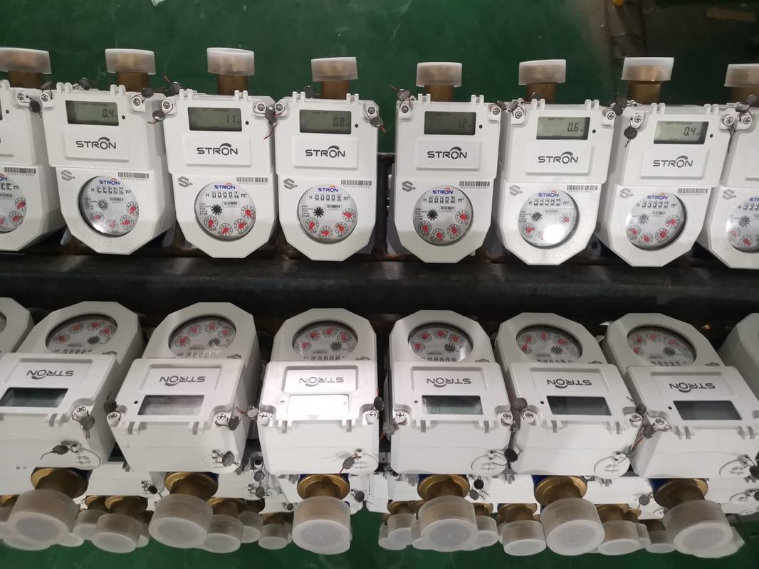 Meter Air Prabayar STS DN15mm dengan Konektivitas Flens ISO 4064 Kelas B dan Masa Pakai Baterai 8 Tahun