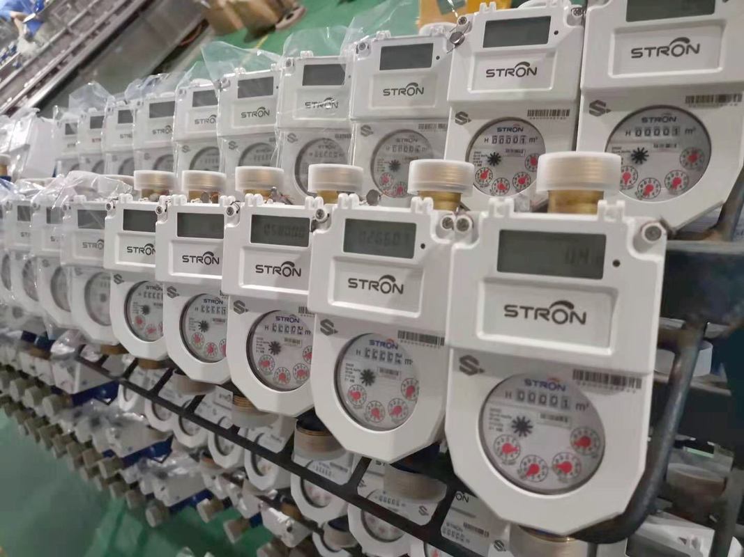 Meter Air Prabayar STS DN15mm dengan Konektivitas Flens ISO 4064 Kelas B dan Masa Pakai Baterai 8 Tahun