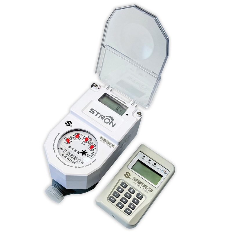 STW36-B Mode Prepaid Meter Air Prepaid 1.2kg Digital Display Pemantauan Konsumsi Air untuk Perbandaran dan Industri
