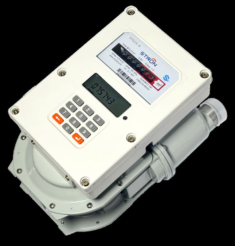 STS Standard All-in-One Prepaid Gas Meter - Mendukung pengisian ulang M-PESA, pemantauan jarak jauh NB-IoT, tamper-proof untuk penggunaan perumahan
