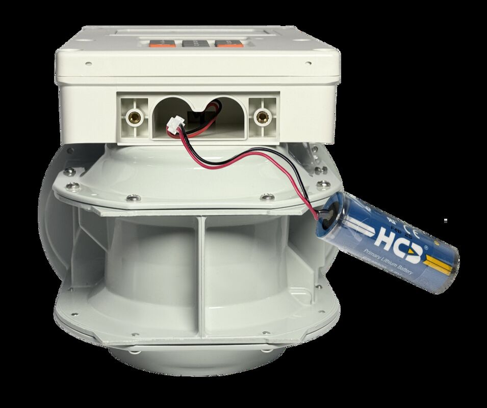 Jangkauan pengukuran 0-9999 M3 LoraWan Smart Gas Meter menggunakan mode komunikasi LoRaWAN untuk pemantauan penggunaan gas industri