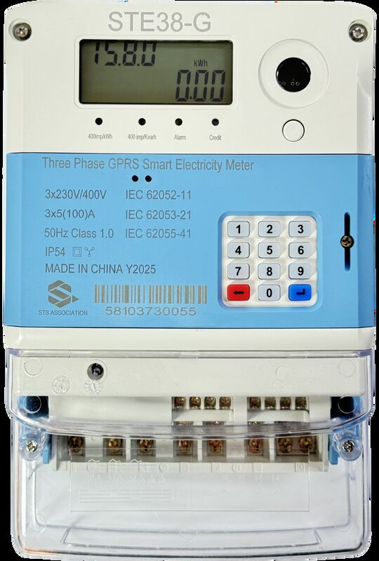 Class 1 Accuracy Smart Prepaid Electricity Meter Single Phase Energy Metering Solution for Power Management