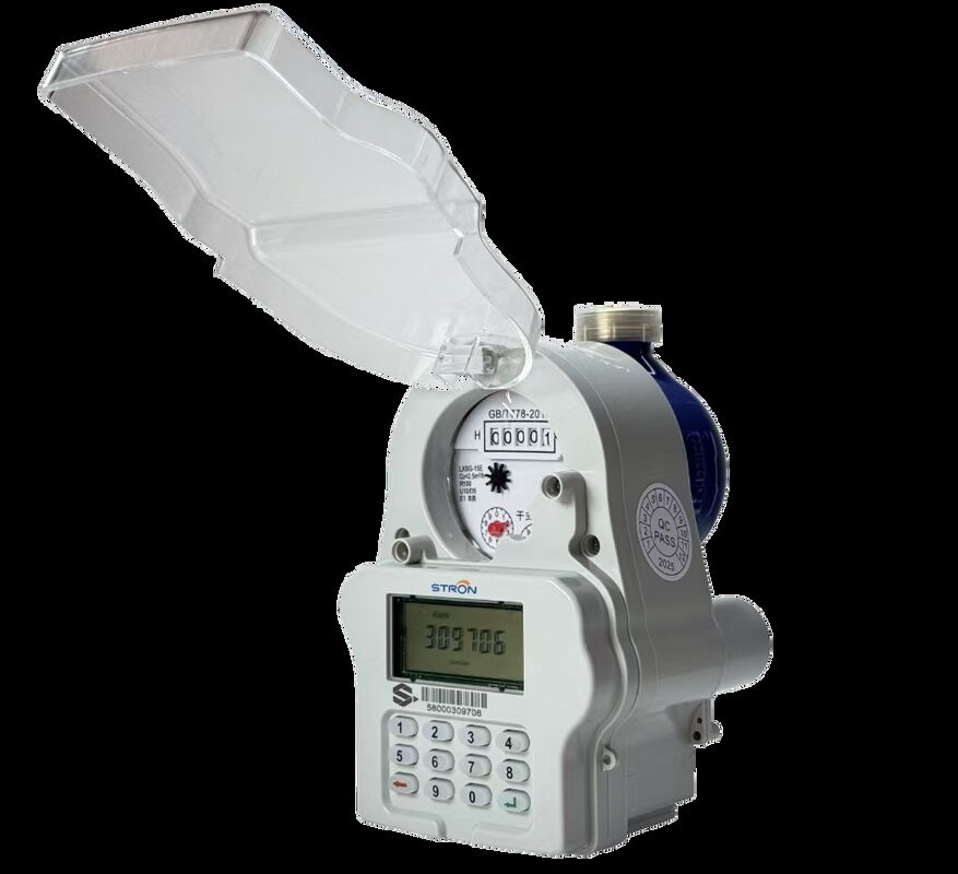 STRW240‑A Meter Air Prabayar Keypad STS DN15‑DN25 Kuningan IP68 Pembacaan Jarak Jauh LoRa‑RF Anti‑Manipulasi untuk Air Rumah Tangga Komersial
