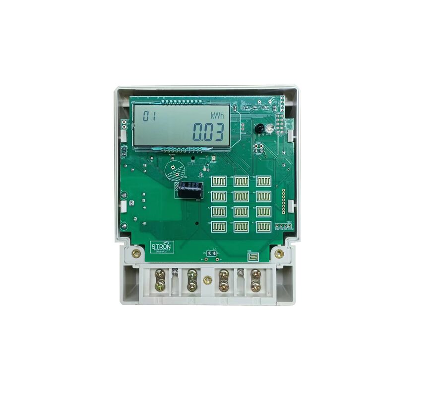 Hot Selling STS Single Phase M-PESA Keypad Smart Prepaid Electricity Meter dengan LCD Display Kelas 1.0 Sistem Penjualan Akurasi