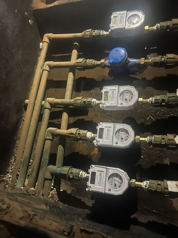 Smart Water Meter Series (STS Standard) IP68 OEM Display mekanik yang jelas yang dapat disesuaikan (anti kabut) Air dasar yang andal