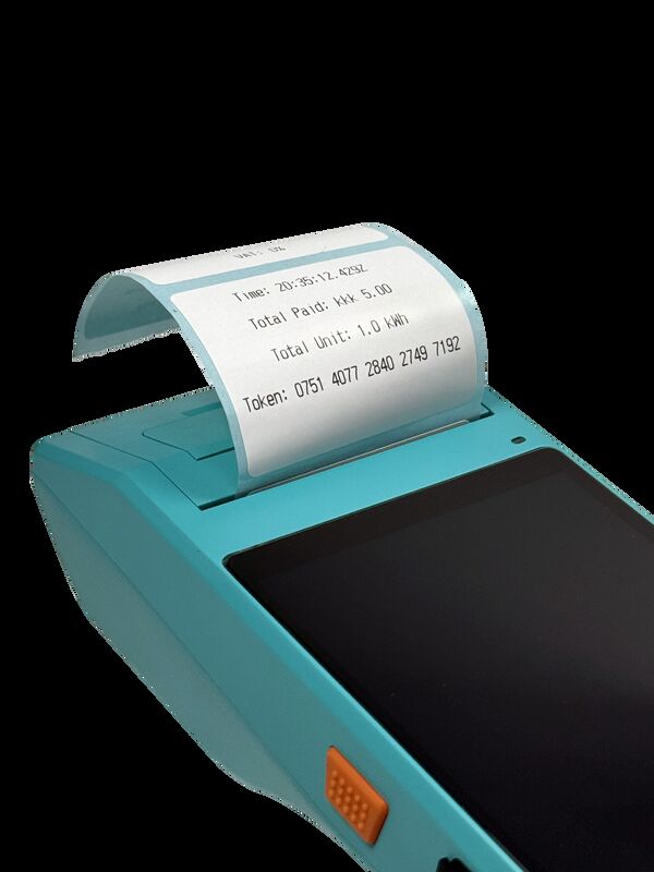 Isi Ulang Door-to-Door oleh Terminal Genggam Unit Penjual Bergerak Isi Ulang Terminal Pembayaran Genggam Android 9.0 - Antarmuka yang Mudah Digunakan untuk Operasi Isi Ulang Cepat