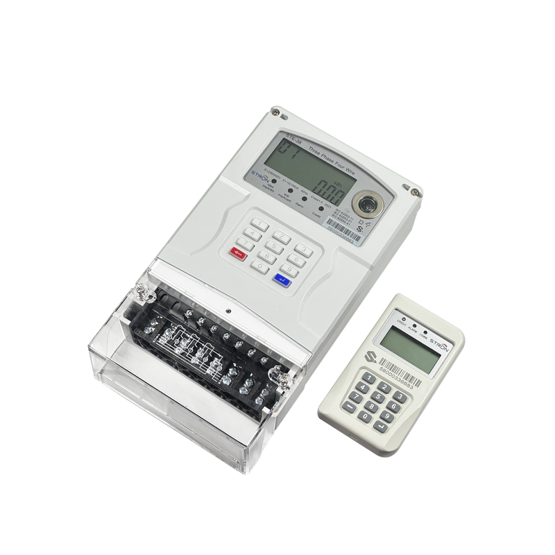 Nominal Voltage 230V Smart Prepaid Electricity Meter Single Phase Prepayment Instrument Designed for Easy Installation and Performance