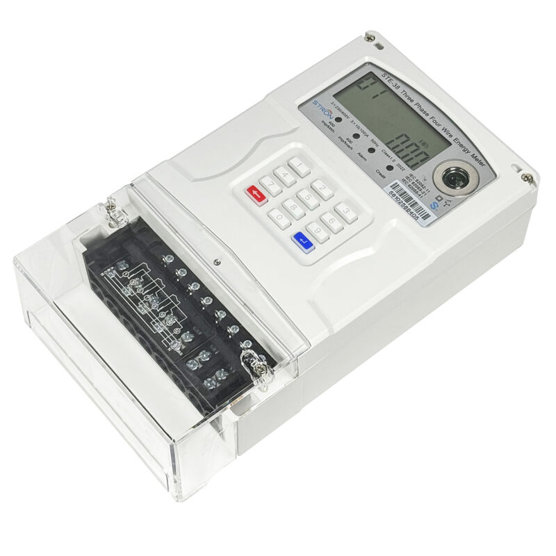 Smart Prepaid Electricity Meter yang dirancang untuk memenuhi standar internasional IEC dan ISO yang memastikan kinerja dan daya tahan yang konsisten