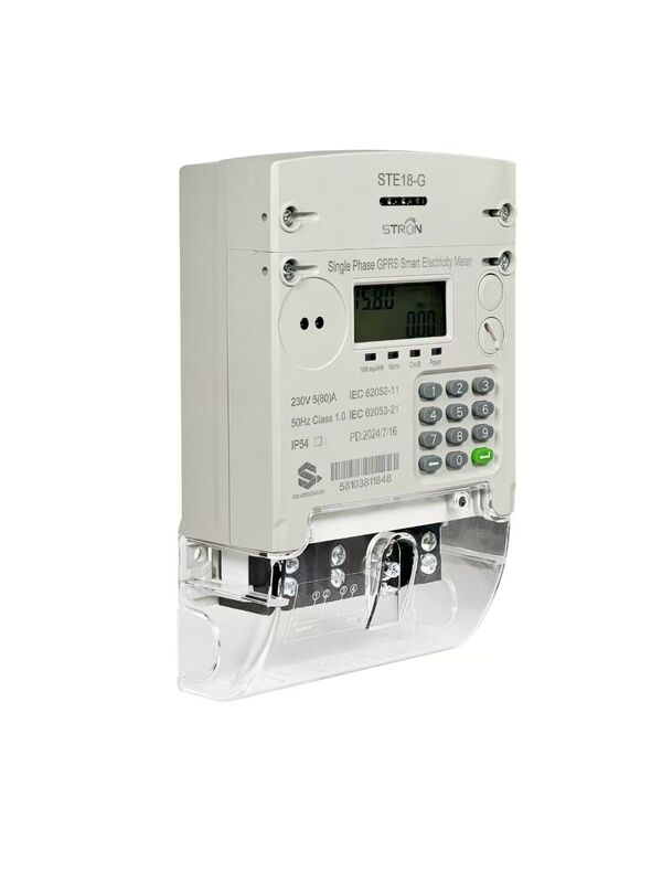 Smart Prepaid Electricity Meter Featuring Single Phase Design GPRS 4G Connectivity dan Remote Monitoring untuk Sistem Manajemen Daya