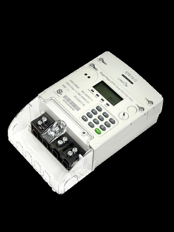 Smart Prepaid Electricity Meter Supporting STS Token Recharge with Twenty Digit Token and Modular Design for Upgrades and Operation