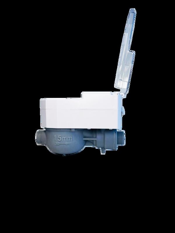 M BUS RS 485 Pelabuhan Komunikasi IOT Smart Water Meter Plastik Shell Konektivitas yang ditingkatkan dan data konsumsi yang akurat