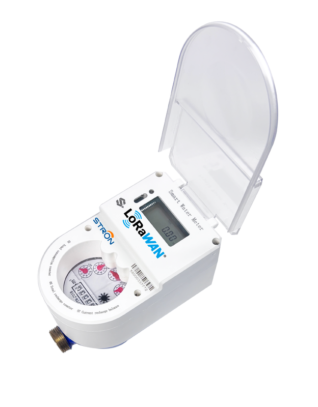 Pengukuran multi-parameter Smart Water Meter termasuk suhu aliran dan tekanan untuk manajemen air yang komprehensif
