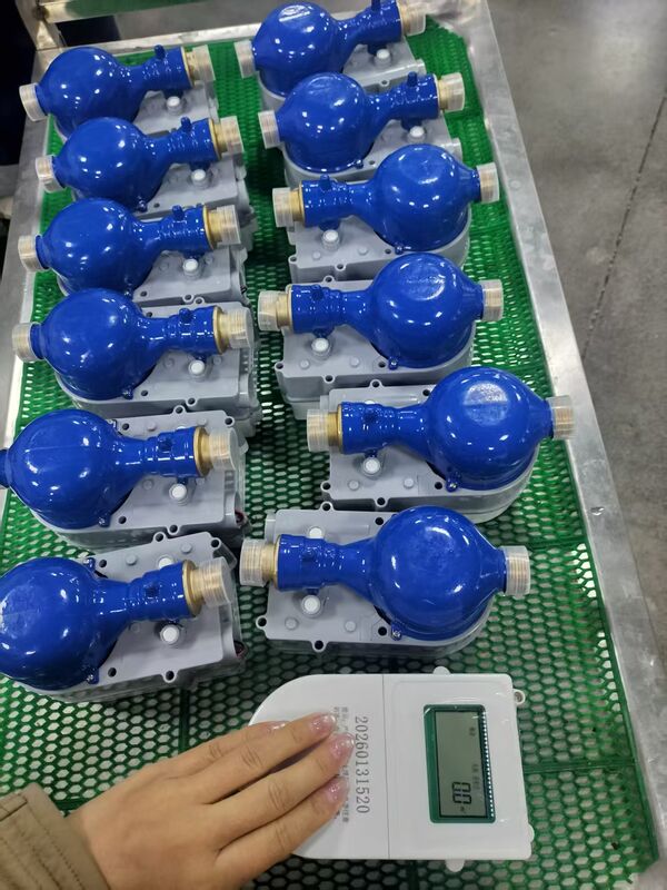 IC Card Prepaid Smart Water Meter DN15-DN300, IP68 Waterproof, ISO4064 Kelas B MID Certified, Brass/Nylon/Stainless Steel Body, Perangkat Lunak Manajemen Gratis