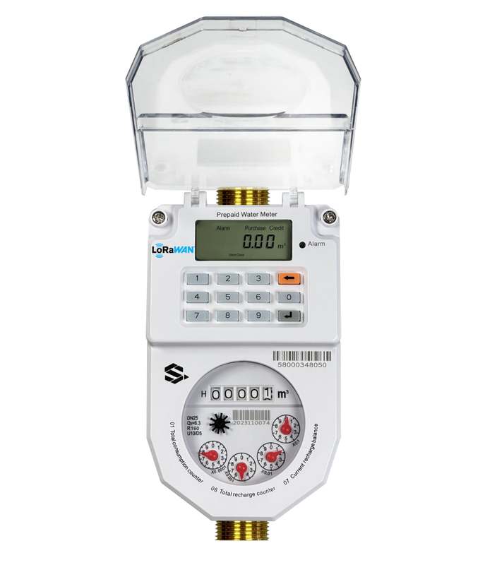 Smart Water Meter Solusi pengukuran yang diaktifkan IoT yang dirancang untuk mengoptimalkan konsumsi air memberikan analisis dan sumber daya pendukung secara real time