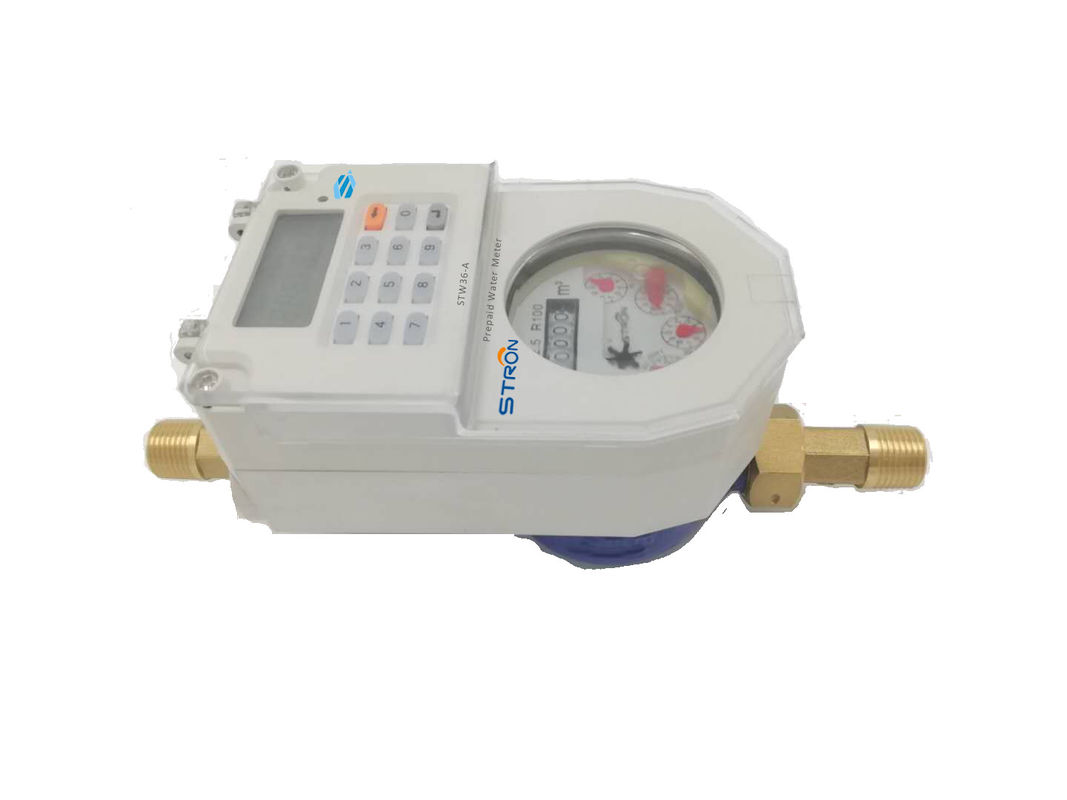 STW36-A DN15 Stron STS Keypad Standar TOKEN Isi Ulang Meteran Air Kuningan Prabayar Hotsale