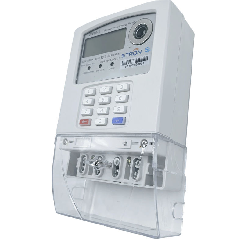 Meteran Listrik Prabayar Satu Fase Keypad Cerdas dengan Sistem AMI dan platform penjual mandiri