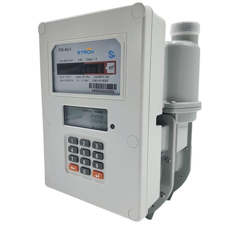 STS 2.5m3 / H 1.2L Pengukur Aliran Gas Portabel Dengan Kasus Aluminium