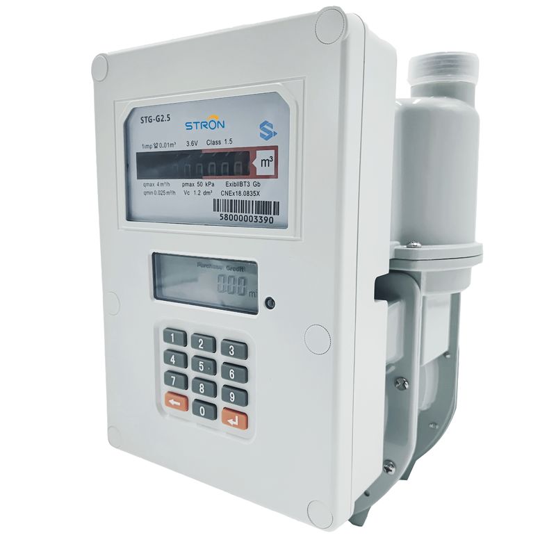 STS 2.5m3 / H 1.2L Pengukur Aliran Gas Portabel Dengan Kasus Aluminium