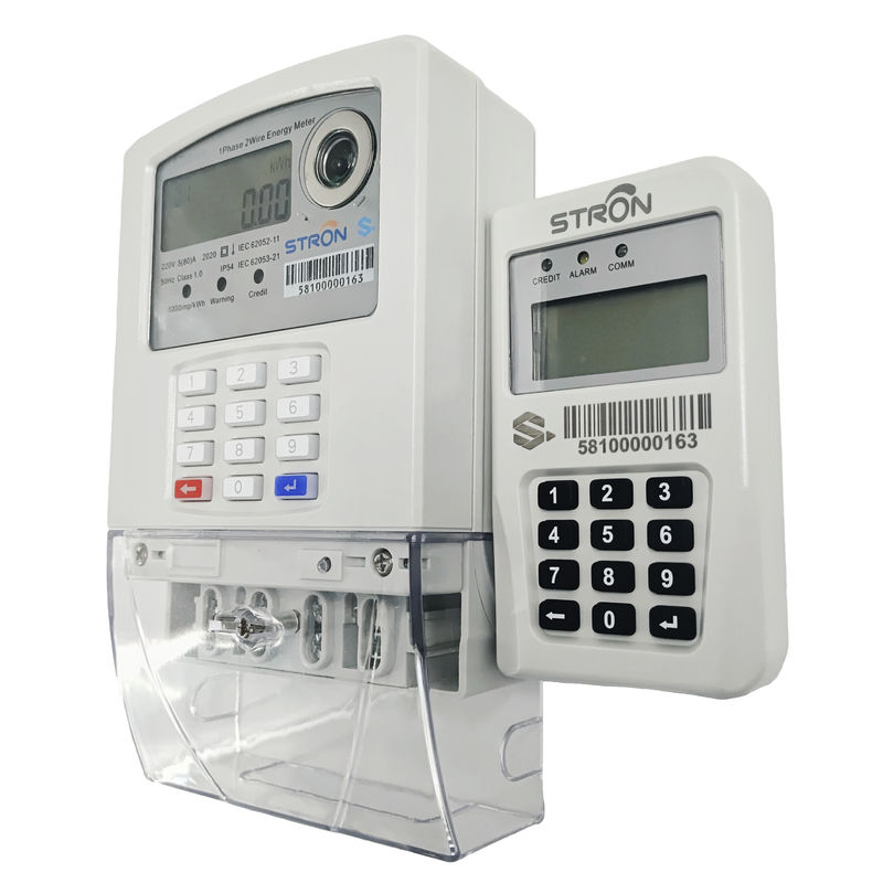 Meteran listrik prabayar Keypad tipe split Single Phase dengan CIU