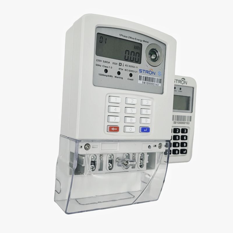 Meteran listrik prabayar Keypad tipe split Single Phase dengan CIU