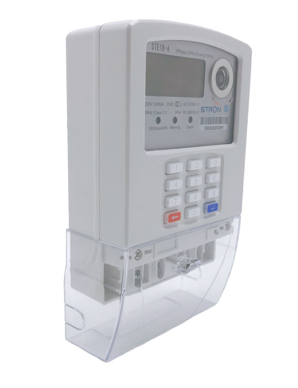 LORA-RF Split Keypad STS Standard Anti-Tamper Function Prepaid Single Phase Smart Electricity Meter Dengan CIU