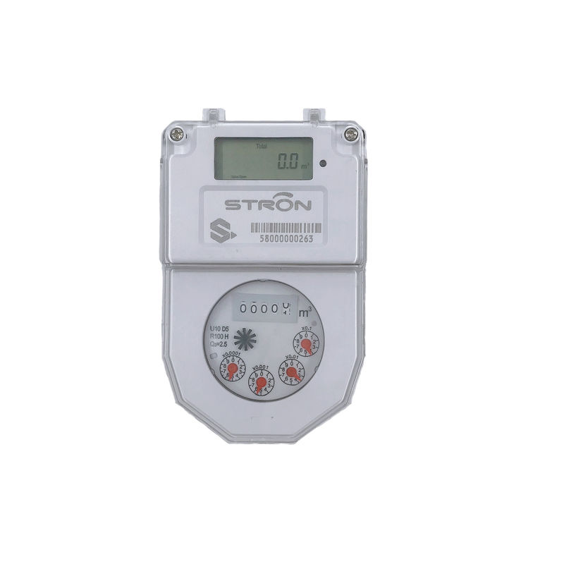 ISO9001 DN25 Electronic Smart Water Meter Dengan No Return Valve
