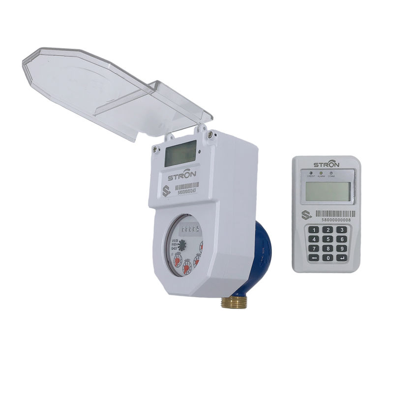 ISO9001 DN25 Electronic Smart Water Meter Dengan No Return Valve