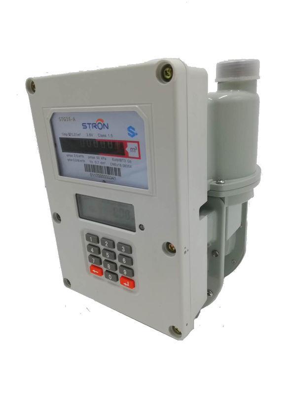 G1.6/G2.5/G4 LORA Komunikasi LPG Domestik STS Smart Electronic Prepaid Gas Meter
