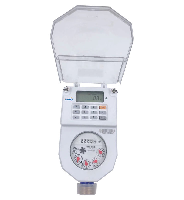 Meteran Air Elektronik Cerdas Prabayar / Pascabayar Dengan Katup Tidak Kembali