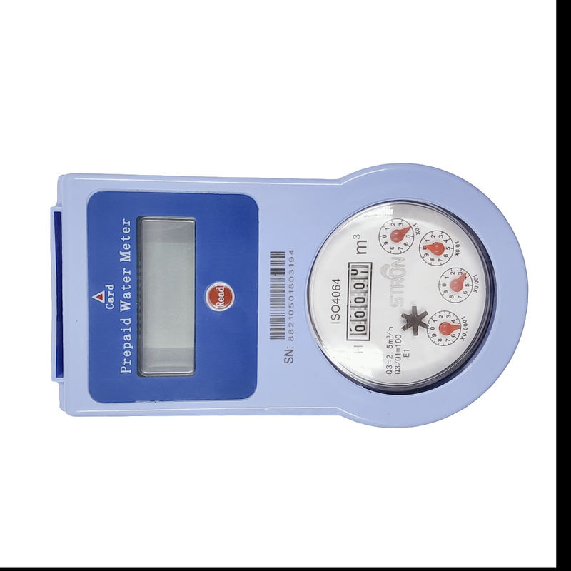 0-999999 Liters Range Measurement Smart Water Meter untuk Real-Time Water Monitoring LoRaWAN Standar Protokol Komunikasi STS