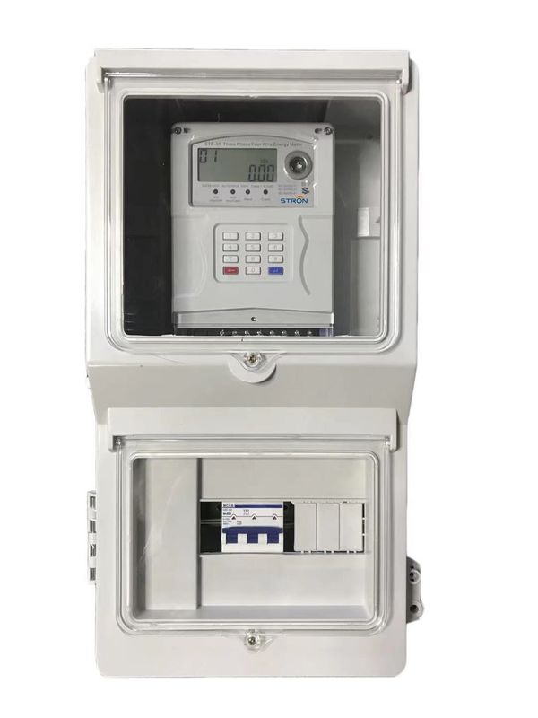 Pay As You Go Jenis keypad Meteran Listrik Prabayar Standar STS
