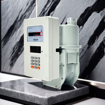 LAN / WAN Prepaid Gas Meter dengan Self-routing Meshwork Connection Type PLC To Concentrator