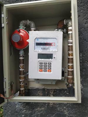 Meter Gas Cerdas dengan Remote Control untuk Aplikasi Sipil 2.4kg