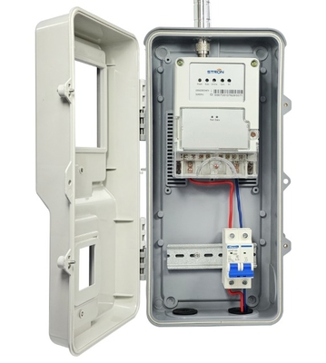 STRON STC18-A Unit Konsentrator Data AMI Kapasitas Meter Cerdas 300 LoRa-RF GPRS IP54 Enklosur Untuk Manajemen Data