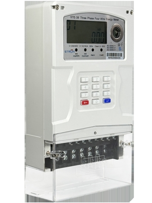 Meter Cerdas Listrik 100A Arus Maksimum Kelas Akurasi Energi 2.0 untuk Pengukuran Energi yang Akurat