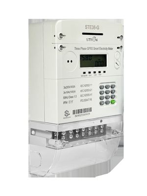 Rentang suhu 0-50°C Smart Prepaid Electricity Meter dengan Deteksi Tamper dan Keypad Input Way
