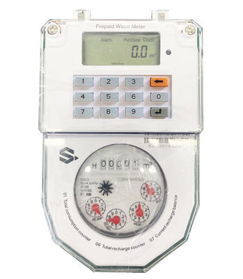 Meter Air Prabayaran STS Token Prabayar Keypad Plastik Anti Rusak 4G GPRS