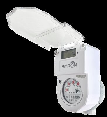 STS Certified Prepaid Integrated Smart Water Meter (Meter yang akurat + remote control)