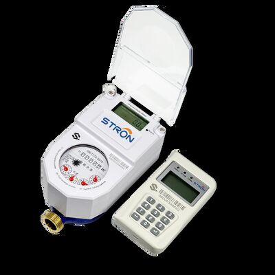 STS Standar Smart Water Meter Dilengkapi dengan rentang pengukuran 0-999999 liter dan suhu 0C-50C Memastikan data penggunaan air
