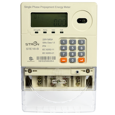 Smart Prepaid Electricity Meter yang dirancang untuk manajemen listrik prabayar dengan relay otomatis terputus pada masa kadaluarsa kredit