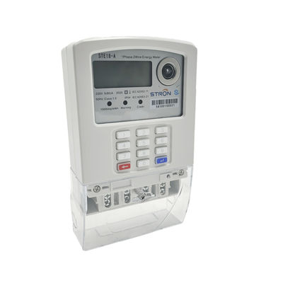 STS Standard Prepaid Keypad Single Phase secara otomatis menghubungkan / memutuskan Meteran Listrik