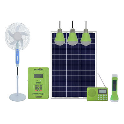 Sistem Energi Surya Perumahan 30 watt, Sistem Rumah Surya Portabel 60HZ